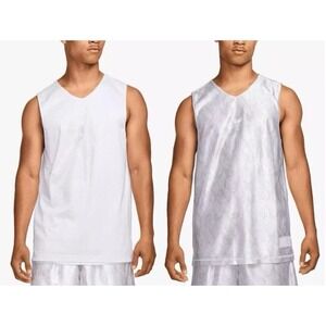 NWT‎ Mens Nike Kobe White Reversible Mesh Jersey Vapor FZ0934-100 SIZE L-TALL